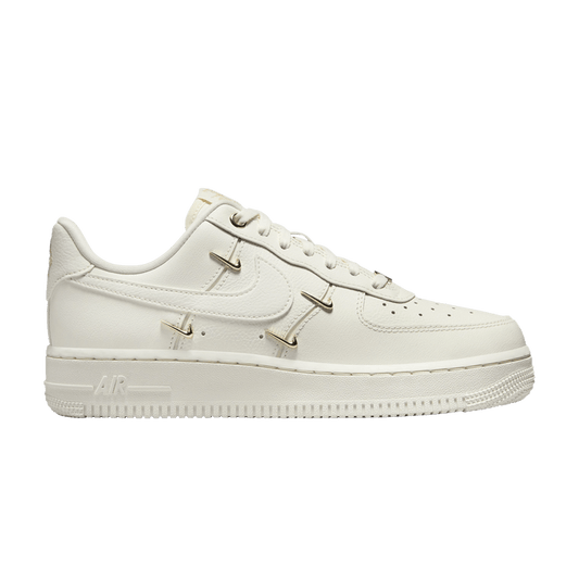 Nike Air Force 1 '07 LX CN Sail Gold Mini Swooshes (Women's)