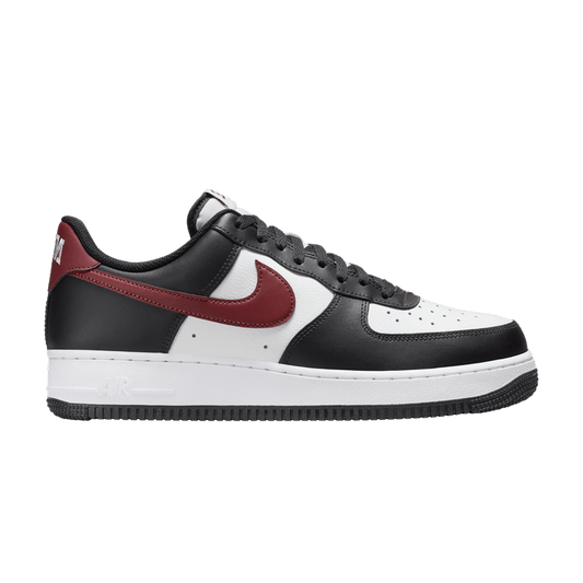 Nike Air Force 1 Low '07 Black White Dark Team Red