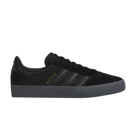 adidas Gazelle ADV Black Gold Metallic