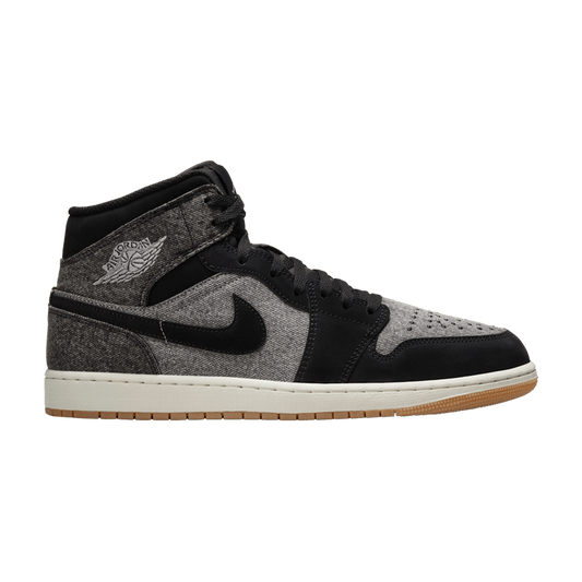 Jordan 1 Mid SE Black Denim