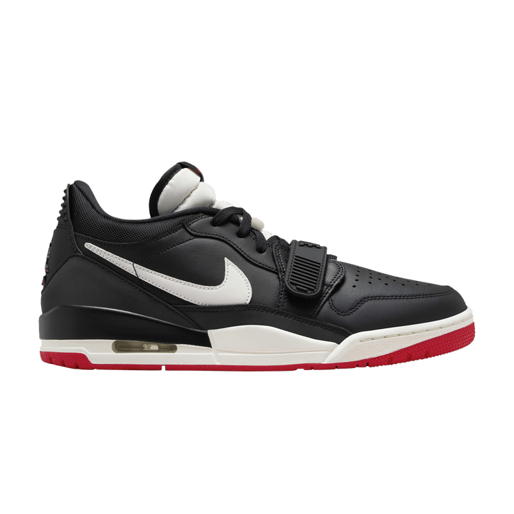 Jordan Legacy 312 Low Black Sail University Red