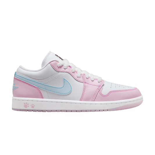 Jordan 1 Low SE Paw Print Pink Foam (Women's)