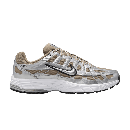 Nike P-6000 Khaki Metallic Silver