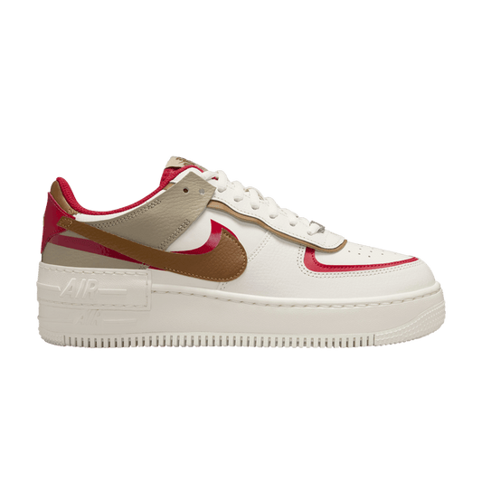 Nike Air Force 1 Low Shadow Phantom Fire Red Khaki (Women's)