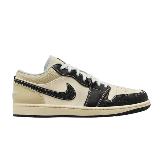 Jordan 1 Low SE Coconut Milk Black Muslin
