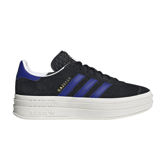 adidas Gazelle Bold Core Black Lucid Blue (Women's)
