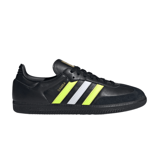 adidas Samba OG Core Black Solar Yellow