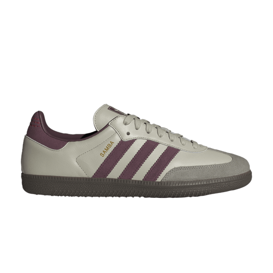 adidas Samba OG Putty Grey Maroon