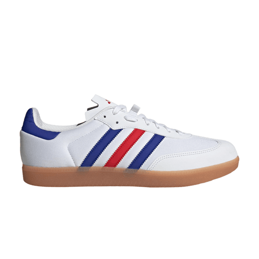 adidas The Velosamba Made With Nature Cloud White Lucid Blue Better Scarlet