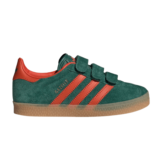 adidas Gazelle Collegiate Green Preloved Red Gum (PS)