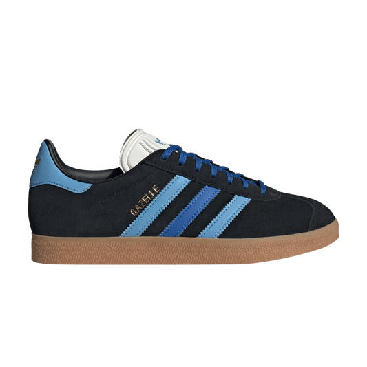 adidas Gazelle Black Light Blue (Women's)