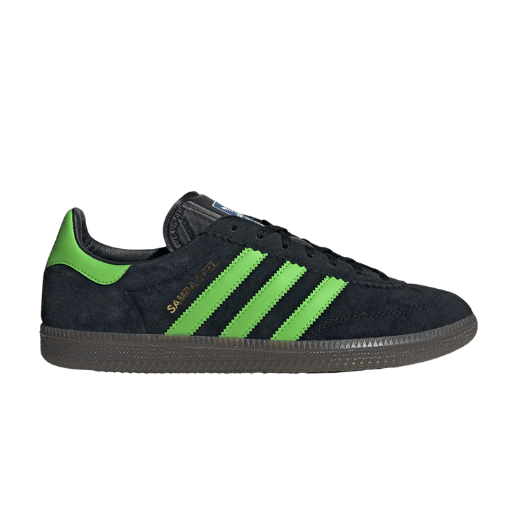 adidas Samba Deco SPZL Black Lucid Lime