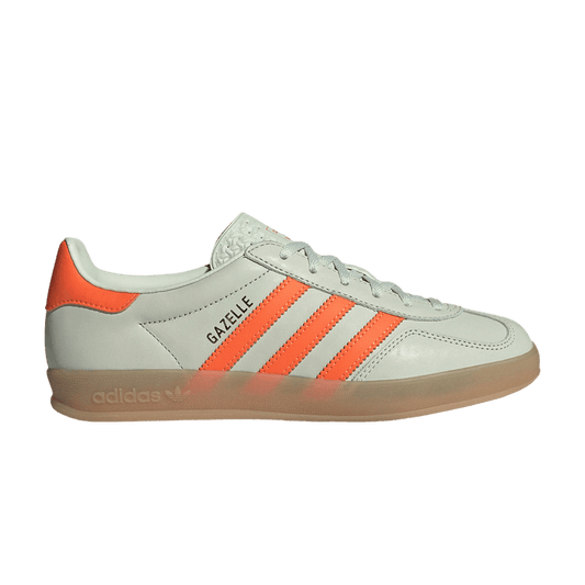 adidas Gazelle Indoor Linen Green Solar Orange (Women's)