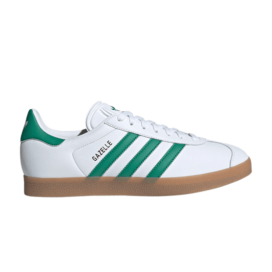 adidas Gazelle White Bold Green Gum