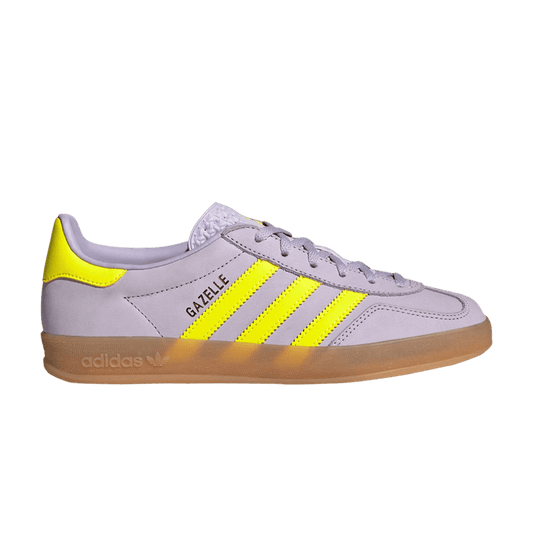 adidas Gazelle Indoor Silver Dawn Solar Yellow (Women's)
