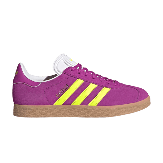 adidas Gazelle Purple Burst Solar Yellow (Women's)
