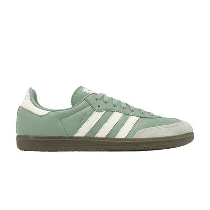 adidas Samba OG Silver Green Chalk White