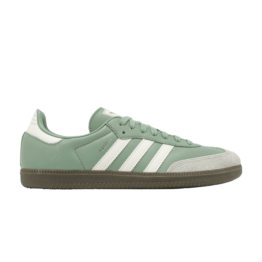 adidas Samba OG Silver Green Chalk White