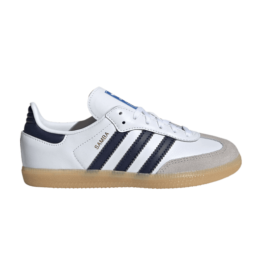 adidas Samba OG Cloud White Collegiate Navy Gum (PS)