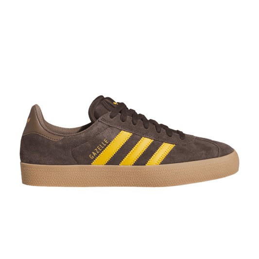 adidas Gazelle ADV Dark Brown Preloved Yellow