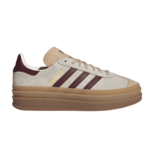 adidas Gazelle Bold Cream White Maroon (Women's)