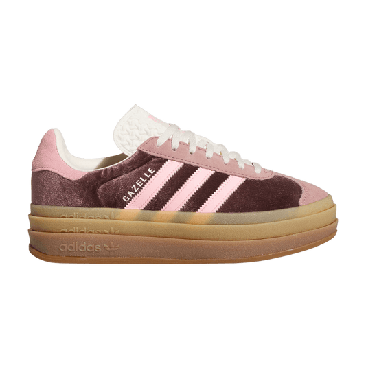 adidas Gazelle Bold Shadow Brown Warm Clay Glow Pink (Women's)