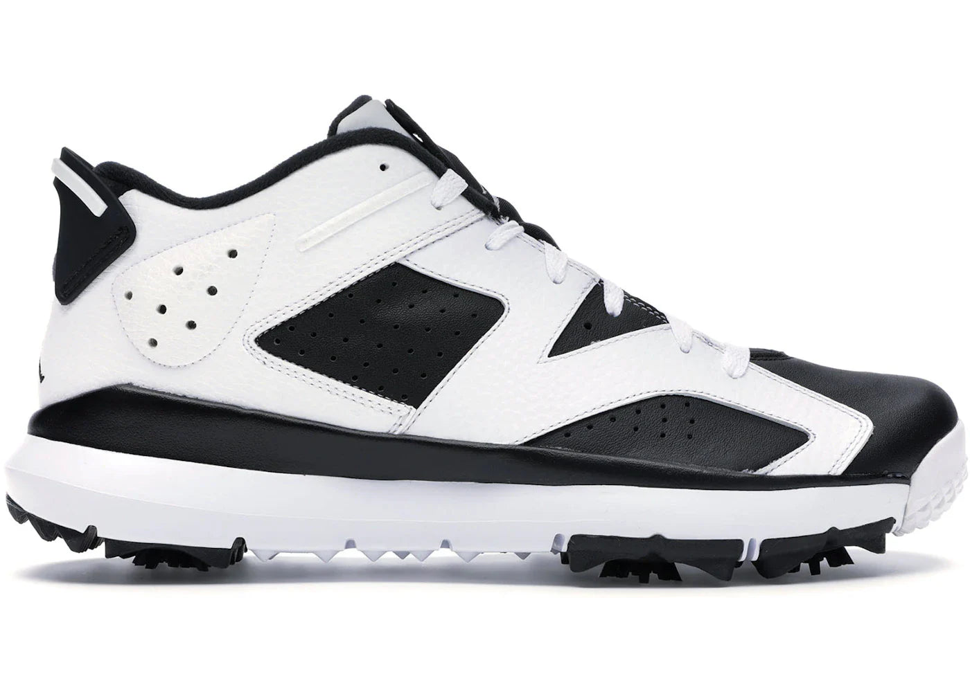 Jordan 6 Retro Golf Cleat Oreo