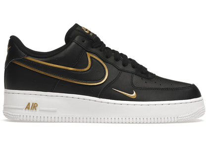 Nike Air Force 1 Low '07 Black Metalic Gold