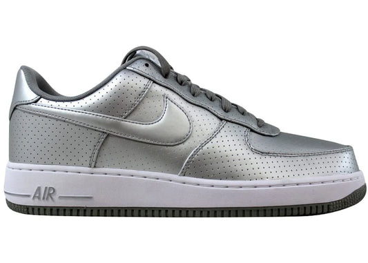 Nike Air Force 1 Low '07 LV8 Metallic Silver Perforated