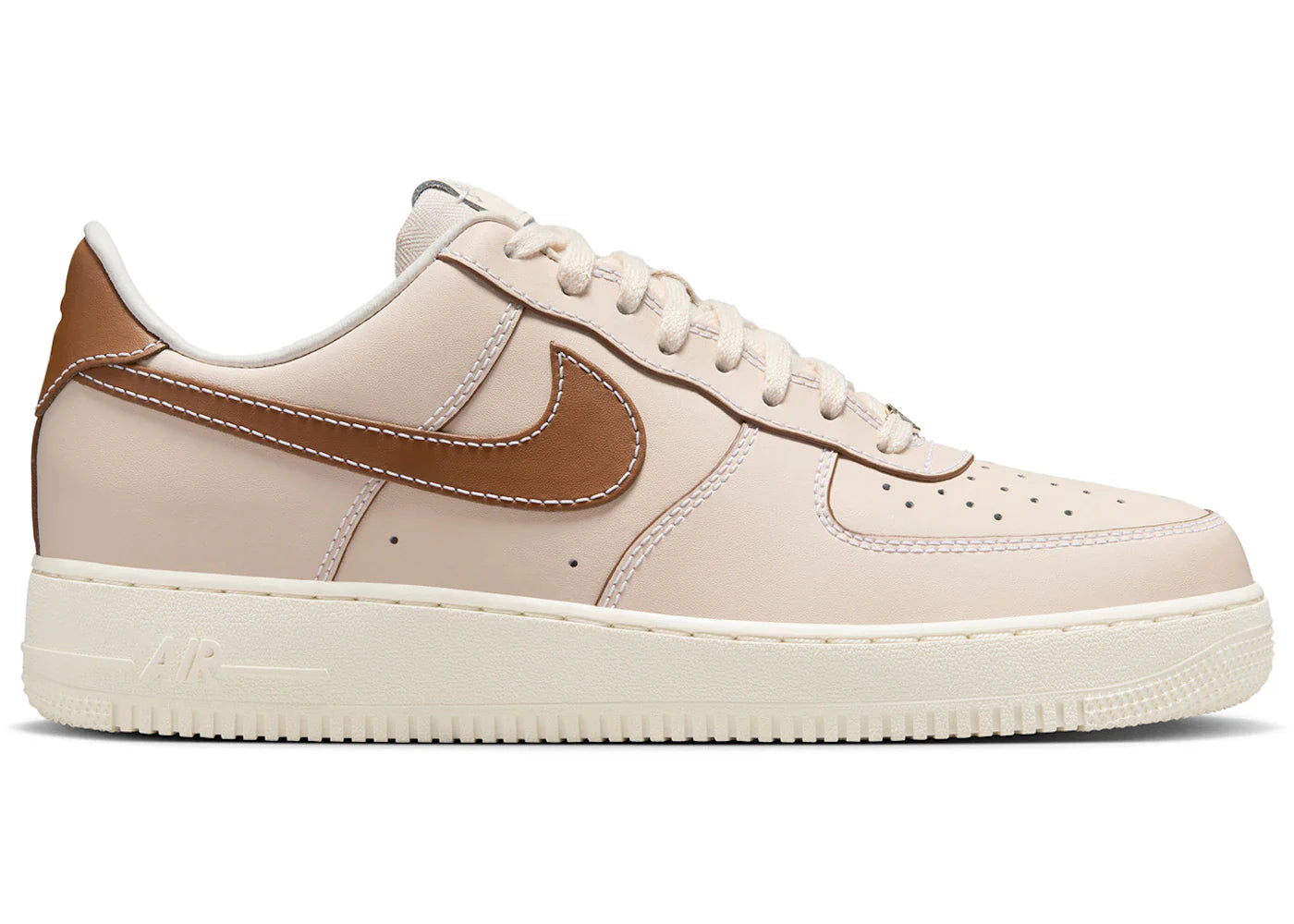 Nike Air Force 1 '07 Pearl White Pale Ivory Sail Light British Tan