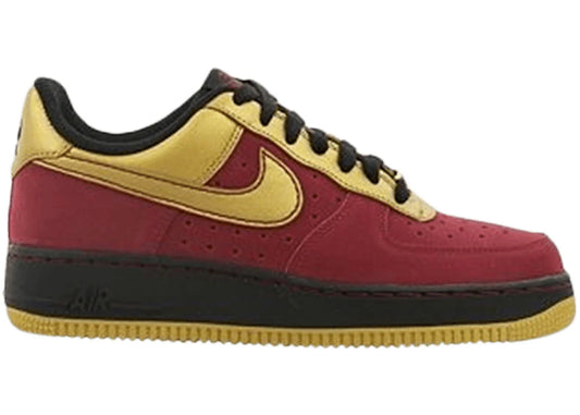 Nike Air Force 1 Low '07 Team Red Metallic Gold (Women's)