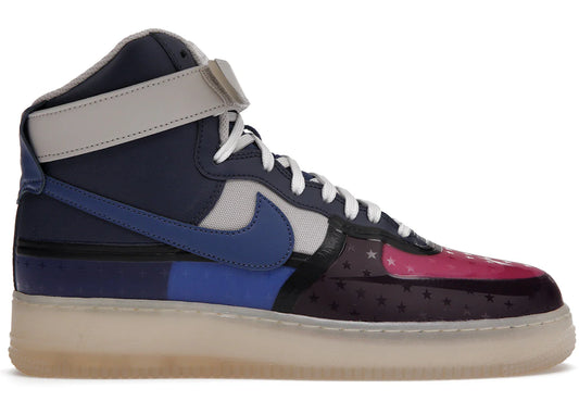 Nike Air Force 1 High '07 Premium Thunder Blue Pink Prime