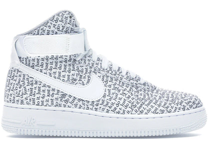 Nike Air Force 1 High Just Do It Pack White (Women's)