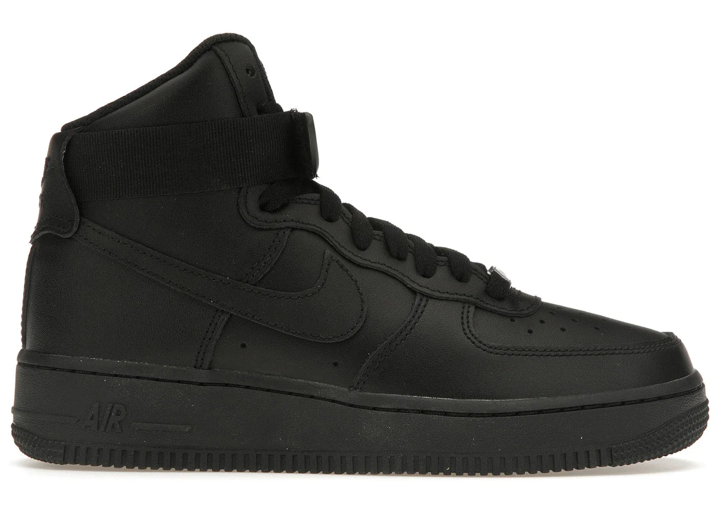 Nike Air Force 1 High Triple Black (Women's)