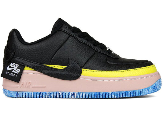 Nike Air Force 1 Jester XX Black Sonic Yellow Arctic Orange (Women's)