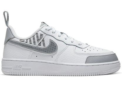 Nike Air Force 1 Low 07 LV8 White Wolf Grey Black (PS)