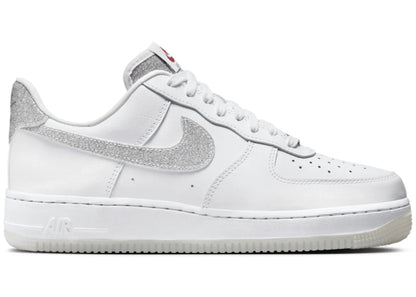 Nike Air Force 1 Low '07 LX Glitter Swoosh White (Women's)