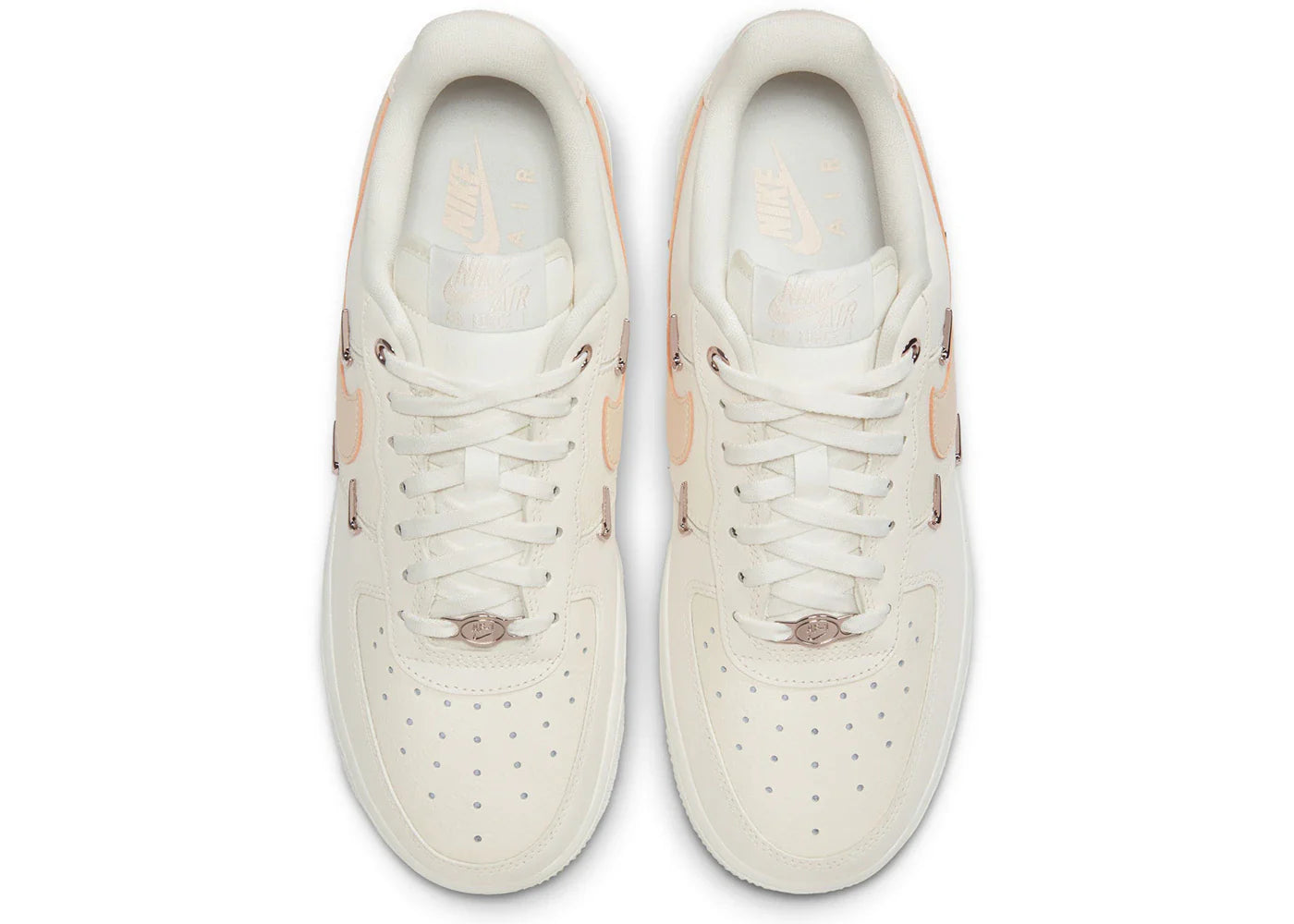 Nike Air Force 1 Low '07 LX Guava Ice Mini Gold Swooshes (Women's)