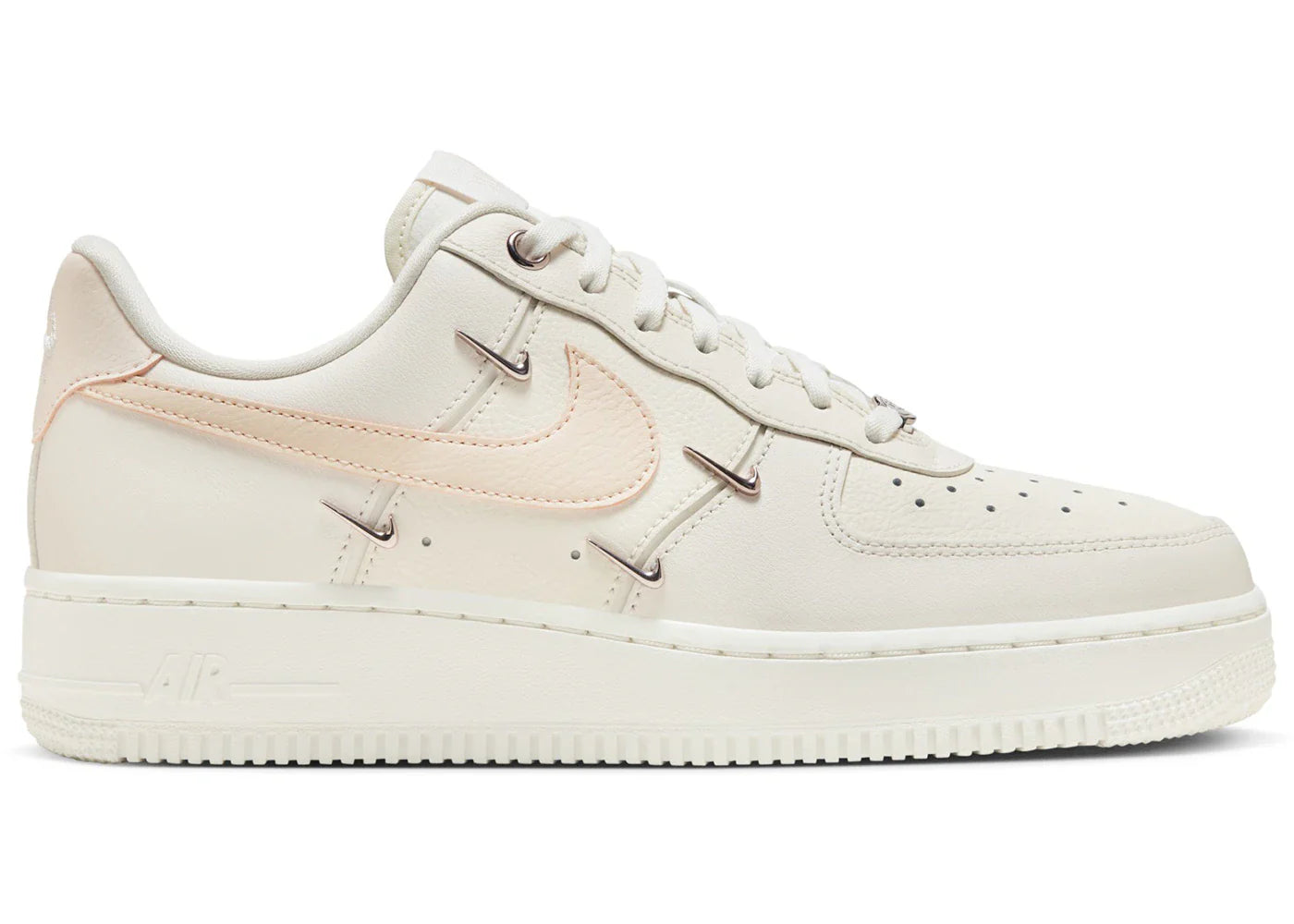 Nike Air Force 1 Low '07 LX Guava Ice Mini Gold Swooshes (Women's)