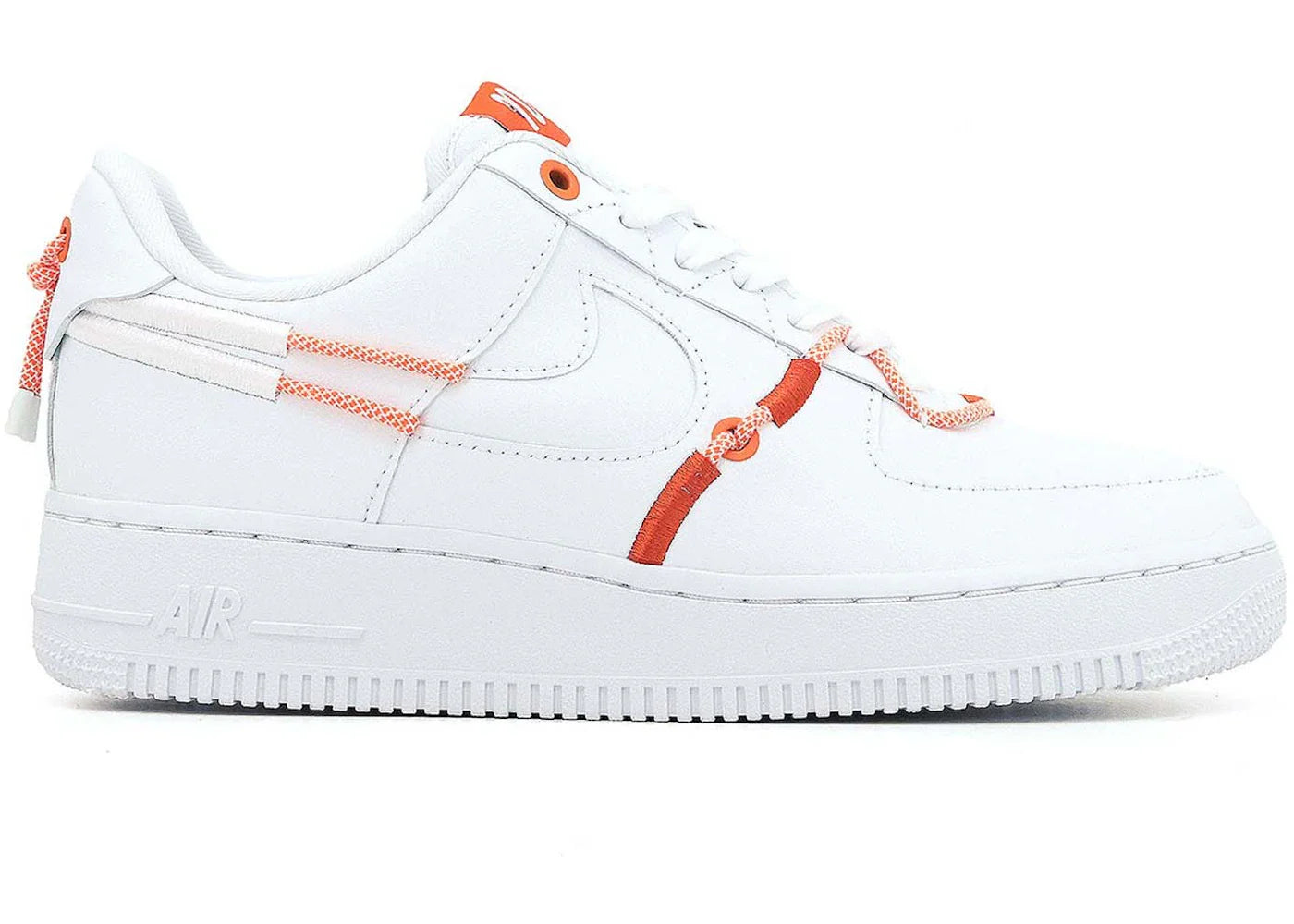 Nike Air Force 1 Low '07 LX White Orange Blue (Women's)