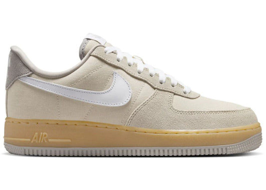 Nike Air Force 1 Low '07 Suede Canvas Khaki (Women's)