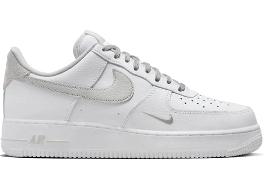 Nike Air Force 1 Low '07 White Light Iron Ore Reflective Swoosh