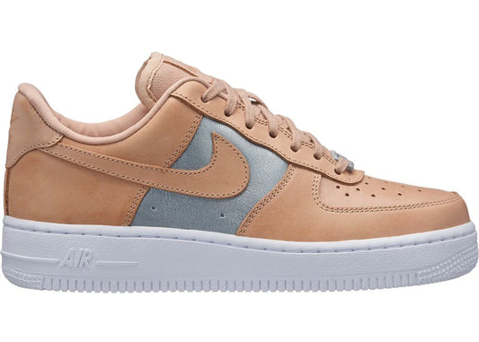 Nike Air Force 1 Low Bio Beige Metallic Silver (Women's)