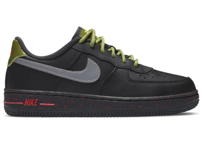 Nike Air Force 1 Low Black Asparagus (PS)