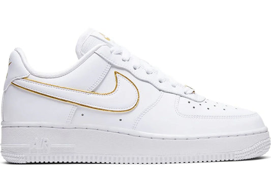 Nike Air Force 1 Low White Gold Swoosh (Women's)