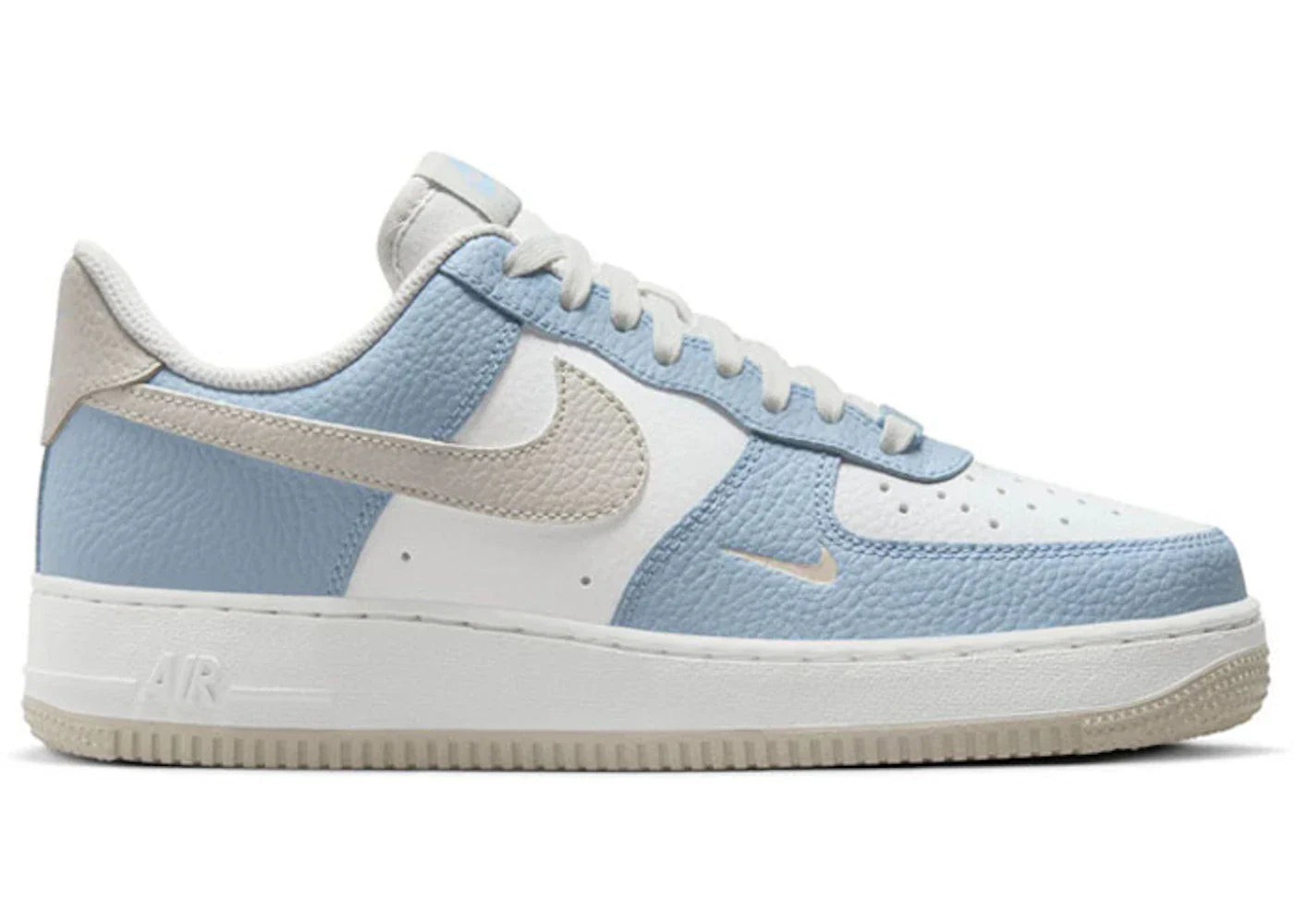 Nike Air Force 1 Low Light Armory Blue Mini Swoosh (Women's)