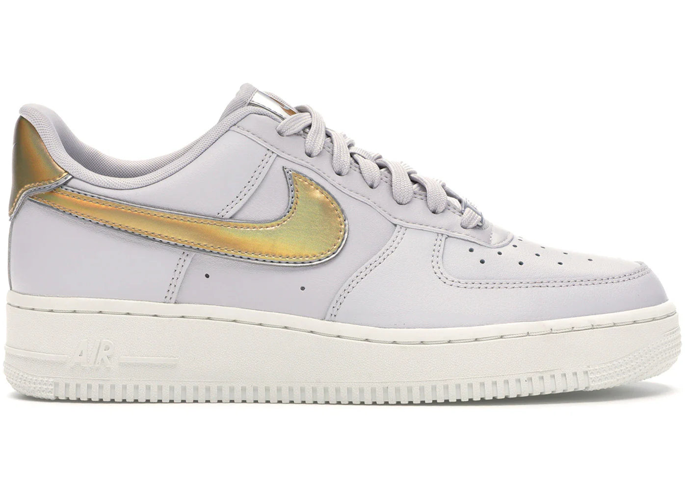 Nike Air Force 1 Low Metallic Platinum Metallic Gold (Women's)