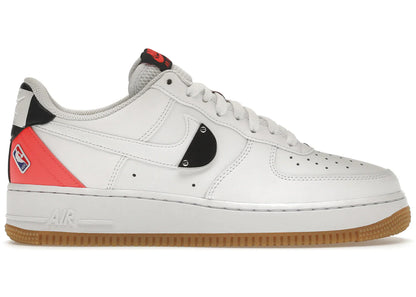 Nike Air Force 1 Low NBA White Crimson Gum