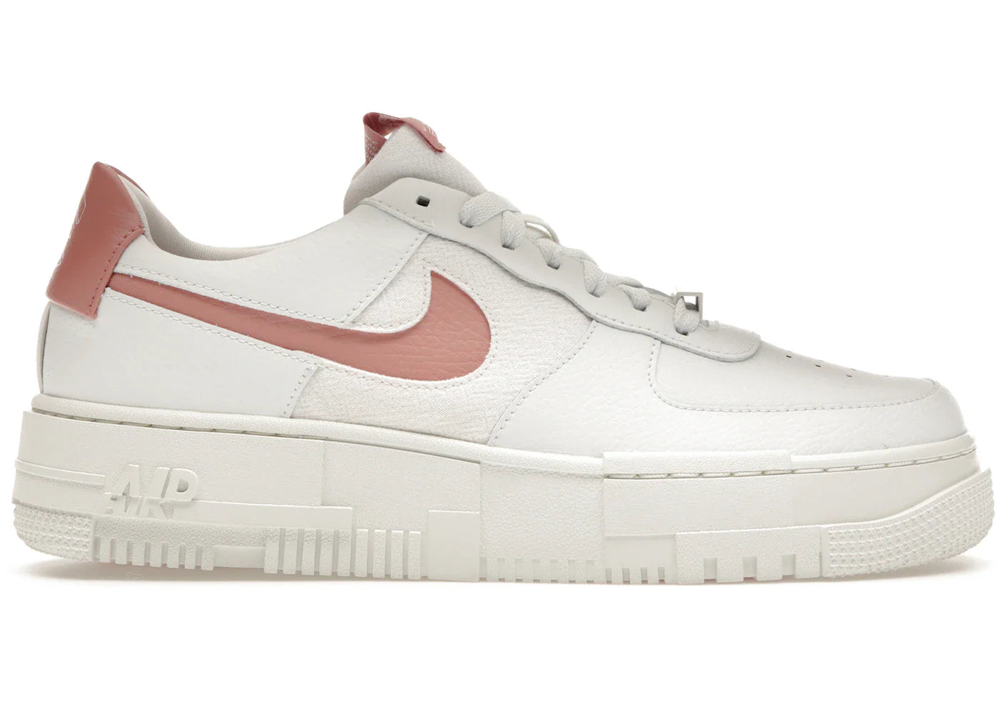 Nike Air Force 1 Low Pixel White Rust Pink (Women's)