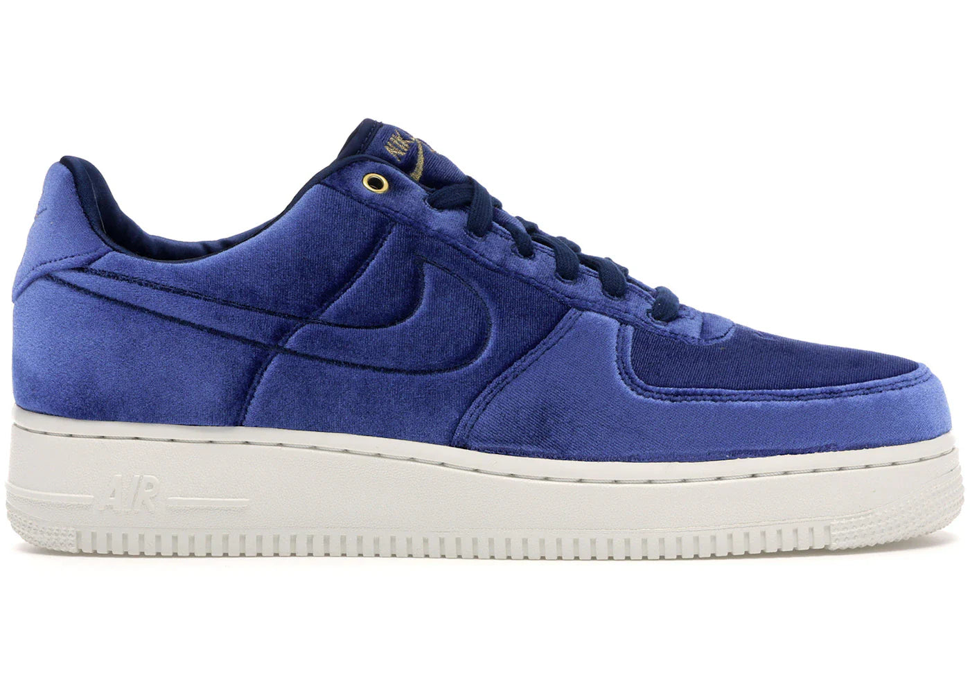 Nike Air Force 1 Low Premium 3 Velour Blue Void